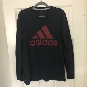 Men's Adidas Climalite Long Sleeve T-shirt